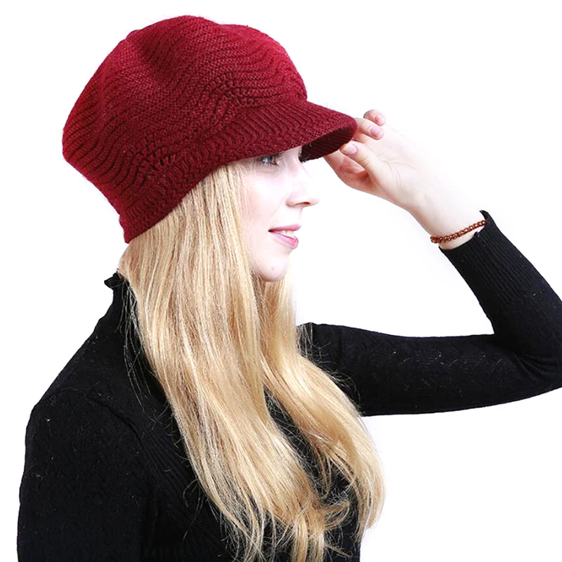 Зимние вязаные теплые и нежные темпераментные шапки для женщин Skullies Beanies шапки ручной работы женская шапка вязаная шапка