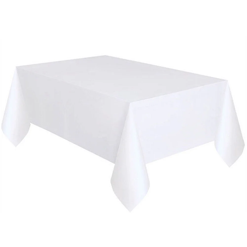 

High Quality 54 * 108 inch Rectangle Tablecloth Table Cover Satin for Banquet Wedding Party Decor Disposable