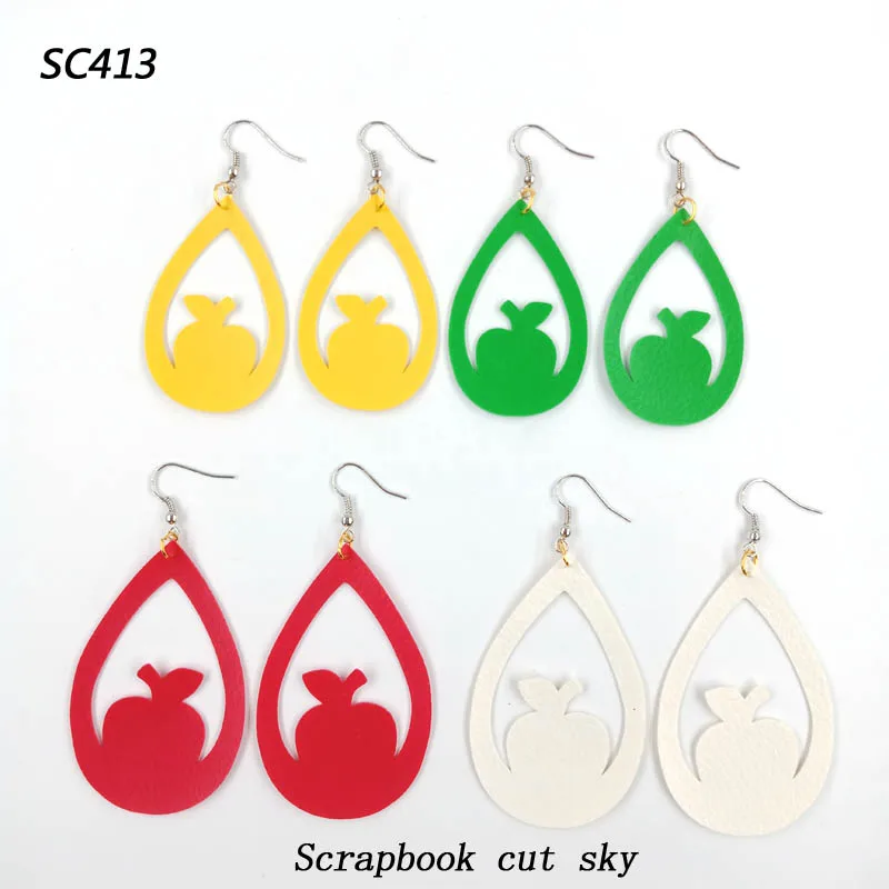 

Scrapbook Cut Sky eardrop-12 wooden die/cutting tool die/ Scrapbook mold/SC413