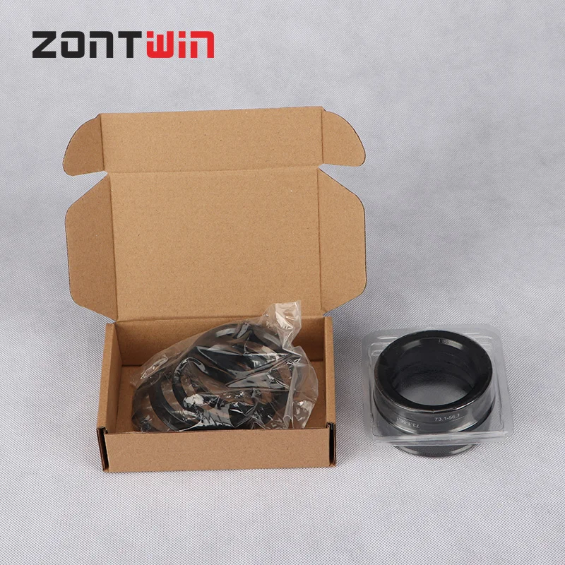 X AUTOHAUX 4 Anelli Centra Ruota In Plastica - Da 73,1mm A 56,1mm Per Auto