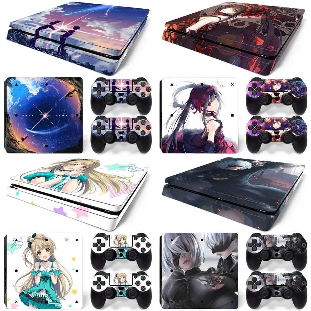 Новое поступление новый продукт защитный виниловый стикер для PS4 Slim Skin наклейка