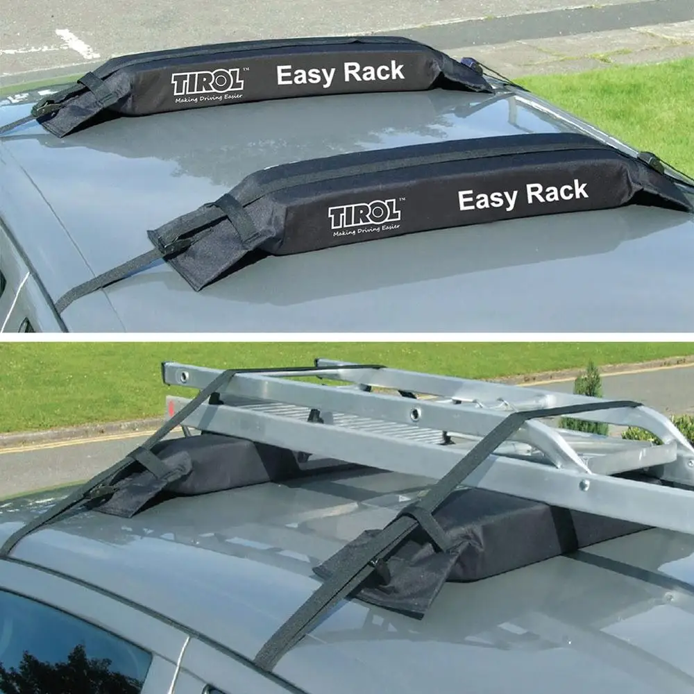 T15414a пара Универсальный Авто мягкий багажник на крышу автомобиля Перевозчик Чемодан Easy Rack нагрузки 60kgs багажа Easy Fit съемный