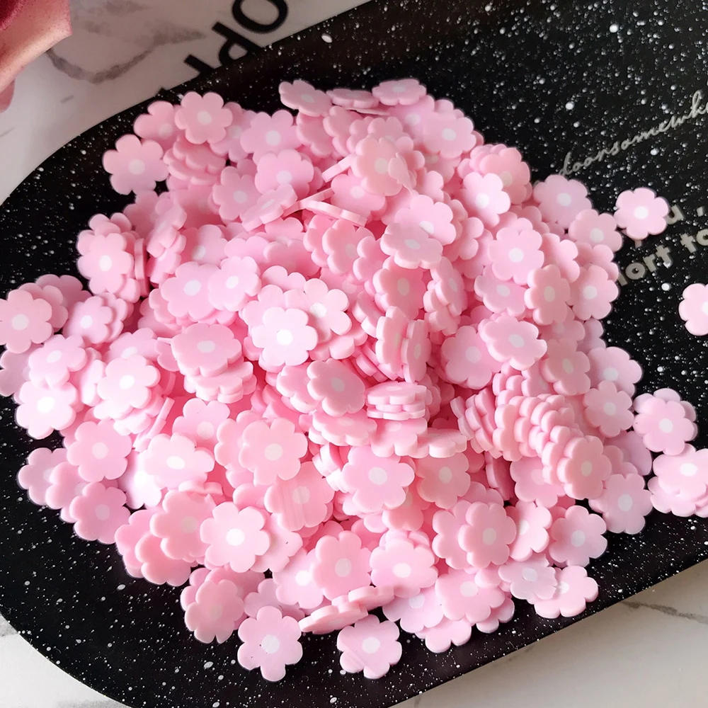 Счастливые обезьяны 10 г Fimo Slime добавки поставки полимерная глина цветок звезда сердца ломтик долива DIY брызги для чистой слизи глины - Цвет: M 10g