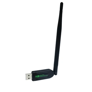 

USB 2.0 150Mbps 2.4Ghz WiFi Wireless Network Card 802.11 B/G/N LAN Adapter