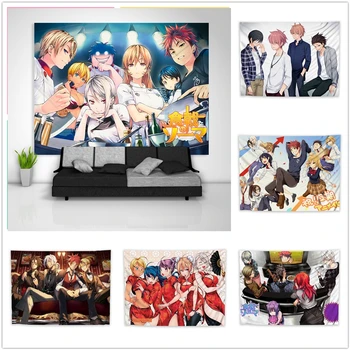 

Shokugeki no Soma Tapestry Art Wall Hanging Sofa Table Bed Cover Home Decor Dorm Gift