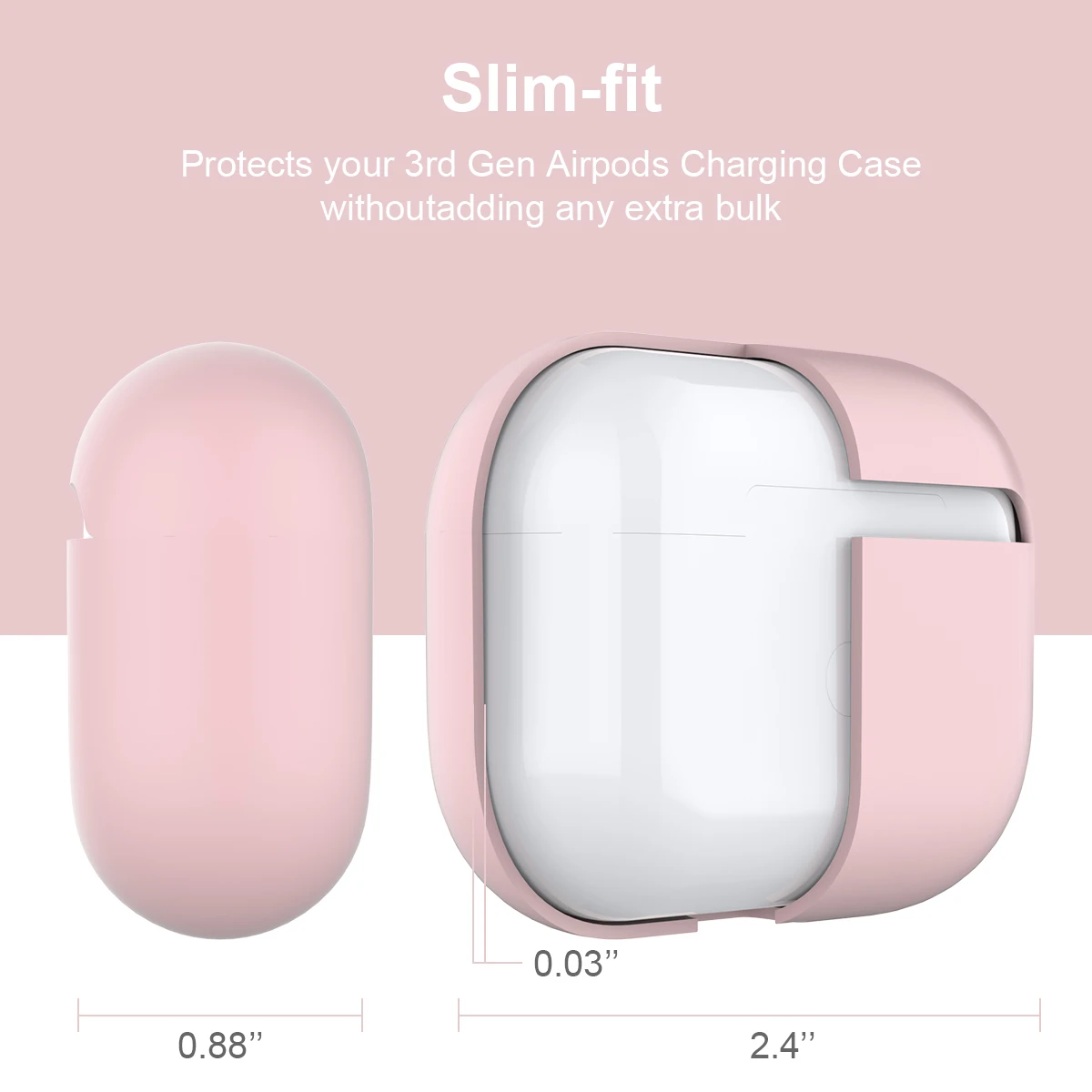 Силиконовый чехол для Apple AirPods Pro беспроводной Bluetooth TWS футляр для наушников противоударный устойчивый к царапинам Air Pods Pro Аксессуары