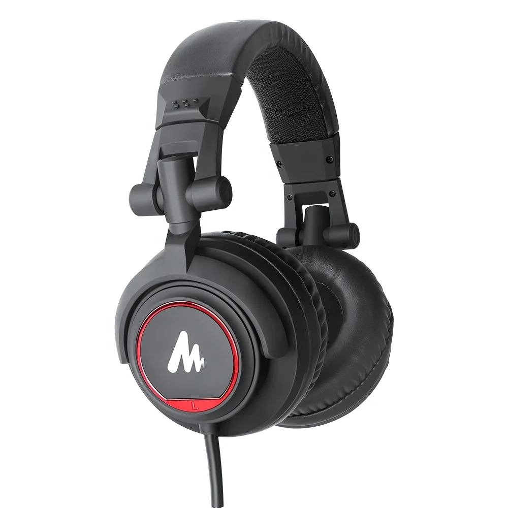 

Professional Head-mounted Studio Headphones Earphone HIFI DJ Monitor Headset