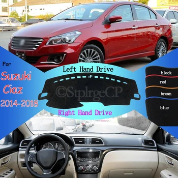 

Protective Pad Carpet Dashboard Cover Pad Sun Shade Dash Board Cover Dashmat for Suzuki Ciaz 2014 2015 2016 2017-18 Maruti Sport