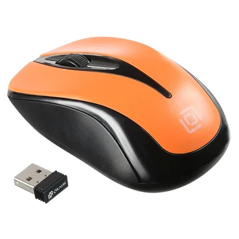 

Mouse Oklick 675MW Black/Orange (800 dpi) Wireless USB (2but)