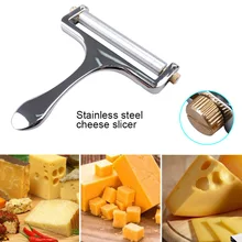 Сырорезка из нержавеющей стали регулируемая толщина провода резак для сыра инструмент для приготовления K888