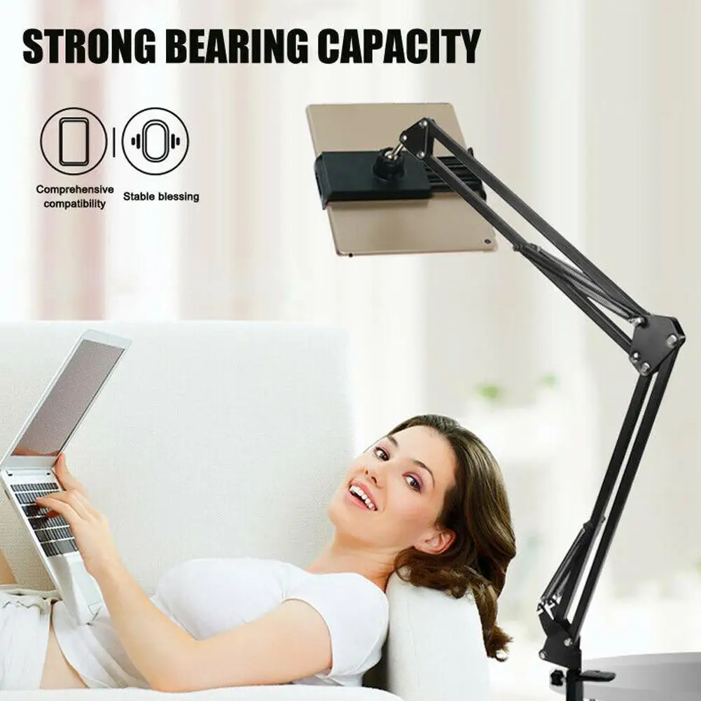 

Universal Mobile Phone Stand 360Â°Adjustable Tablet Accessories Long Lazy Computer Stand Bendable Bedroom Durable Small Stan L4H9