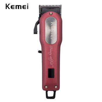 

100-240V kemei rechargeable hair trimmer professional hair clipper hair shaving machine hair cutting beard electric razor