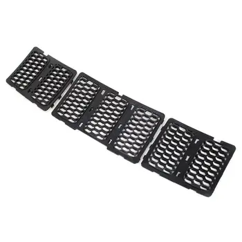 

Automobile Clip-on Front Mesh Honeycomb Grille Inserts Snap-on Auto Parts Car L9BC