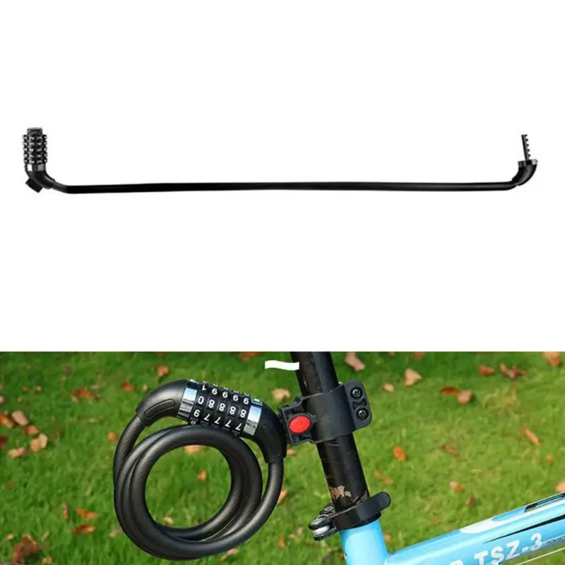 Прямая поставка инструмент для демонтажа цепи велосипеда(замок с 5-разрядный сбрасываемый номер и монтажный кронштейн