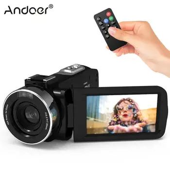 

Andoer 1080P HD Portable Video Camera WiFi Digital Video Camera Camcorder Recorder 16X Zoom 3.0" LCD Touchscreen IR Night Vision