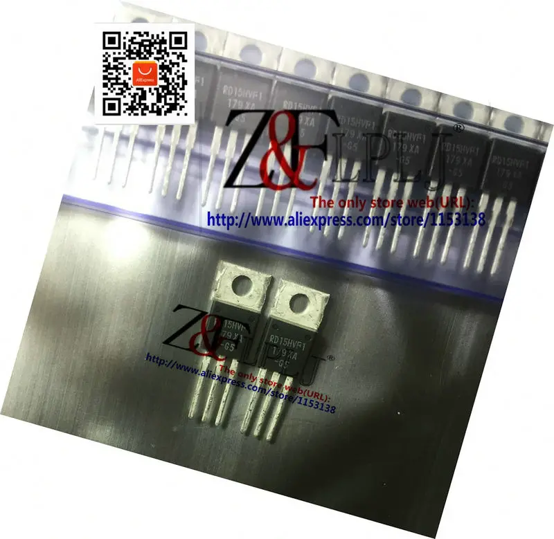 1 шт./лот RD15HVF1 транзистор питания из силикона MOSFET RF POWER MOS FET 175MHz520MHz 15 Вт|lot lot| |
