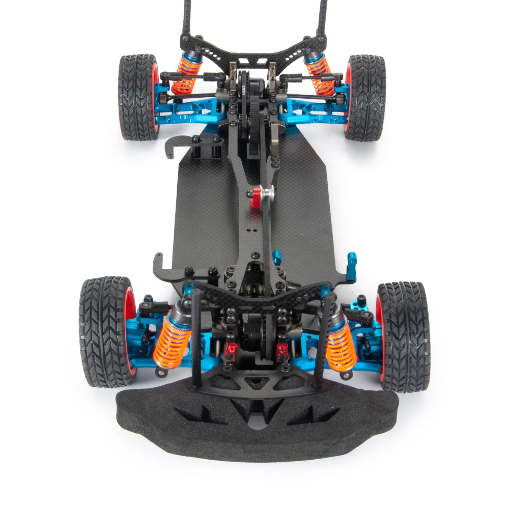 YEAHRUN сплав и карбоновая рама колесики для тела комплект для RC 1/10 дрейф гоночный вал для Автомобиля Привод
