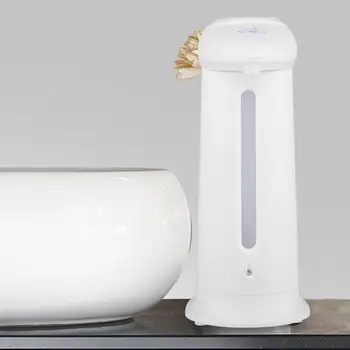 

Bathroom Automatic Induction Foam Soap Dispenser Infrared IR Sensor Container Infrared Hand-free Separator Shower Tools