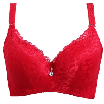 

Women Sexy Vest Bra Brassiere Underwire Push Up Bras Girls Underwears D Cups For Ladies