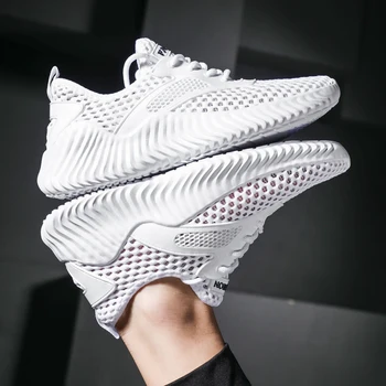 

Fashion Mens Shoes Causal Tenis Masculino Adulto Male Comfortable Damping Shoes Men Running Shoes Outdoor Men Sneakers 36-47