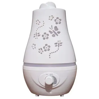

Us Plug Household 2.4L Ultrasonic Humidifier Essential Oil Diffuser Led Light Air Humidifier Purifier Home Decor With Double Spr