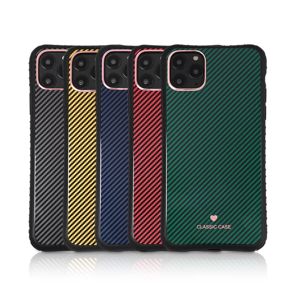 Новейший мобильный телефон чехлы для iPhone11 Pro MAX X XS XR 8 7 Plus углеродное волокно