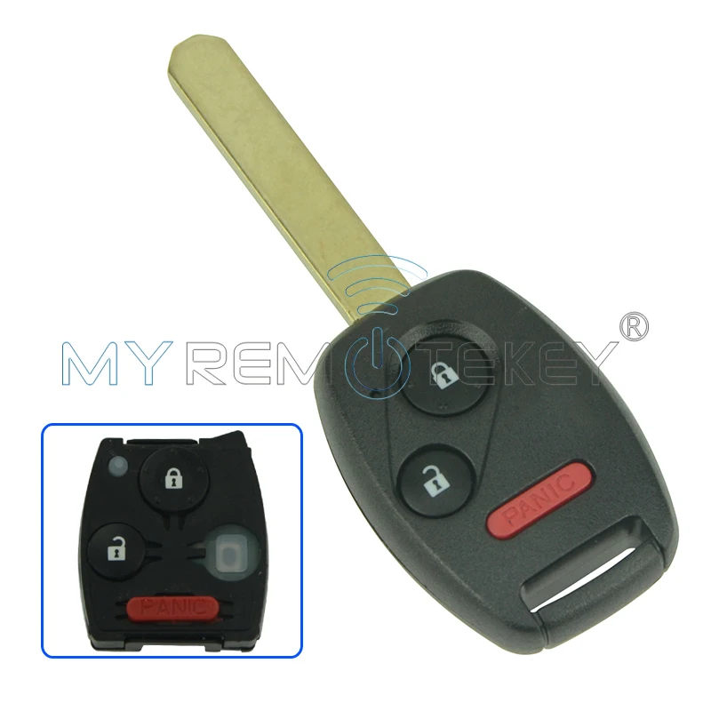 

Remtekey 72148-SNV-H010-M2 car remote Key MLBHLIK-1T 2 Button with Panic S2082-A 2-AT HON66 313.8 Mhz for Honda CRV FIt
