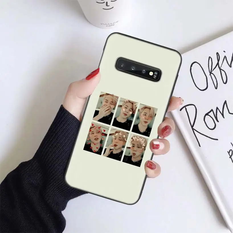 Jungkook Kpop Черный чехол для samsung Galaxy A50 A70 A50S A10S A20S A10 A20E A30 A40 M40 M30S A80 мягкий чехол для телефона - Цвет: BS019-2