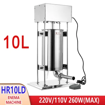 

Commercial 10L Stainless Steel Enema Machine Restaurant Homemade Sausage Meat Processing Sausage Making Machine