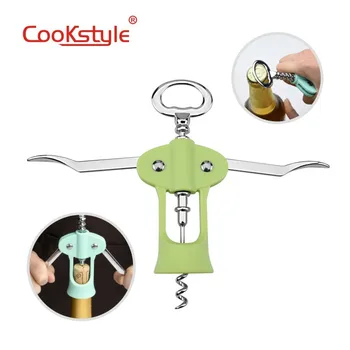 

Multi-functional Wine Corkscrew Simplicity Can Openers Gift Wine Bottle Opener Beer Lid Opener