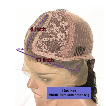 13x6 T part wig