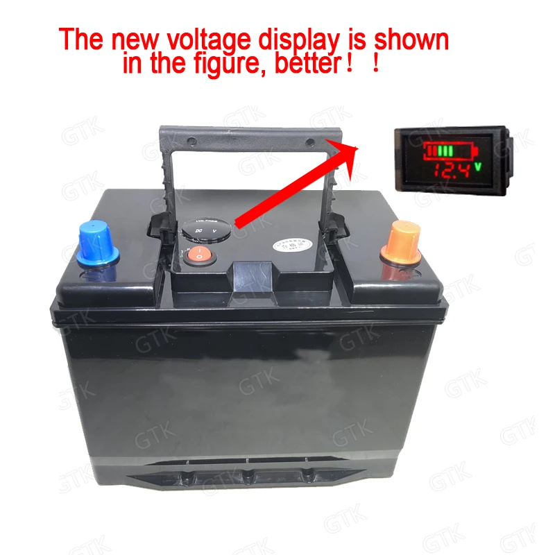 GTK 12,8 V Lifepo4 12V 100Ah литиевая батарея 1300A CCA 1000A светильник для запуска автомобиля Инвертор резервного питания+ зарядное устройство