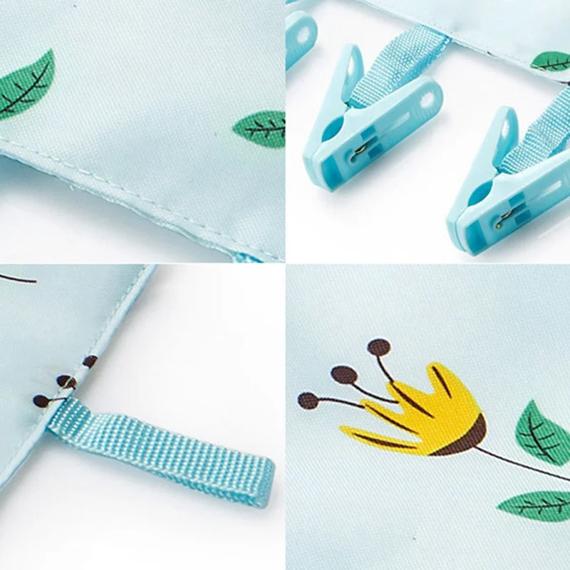 1Pcs Portable Fabric Hangers Socks Underwear Clip Bathrooms Hangers For Clothes Cloth Hanger Organizer