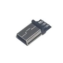 

20/50 pcs/lot MINI T-Type 5P Female MINI USB Connector Port Jack Sockect Terminals Tail Plug