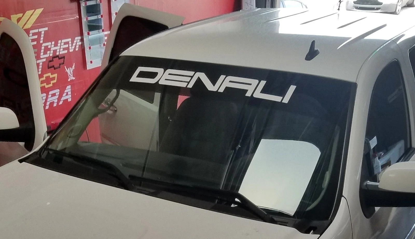 

For GMC Sierra Yukon Window Decal Vinyl Sign DENALI Truck Windshield Sticker