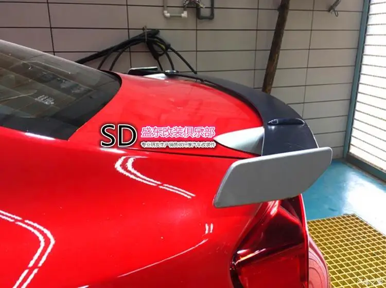 Подходит для TOYOTA GT86 BRZ FRS RS углеродного волокна спойлер крыло хвост
