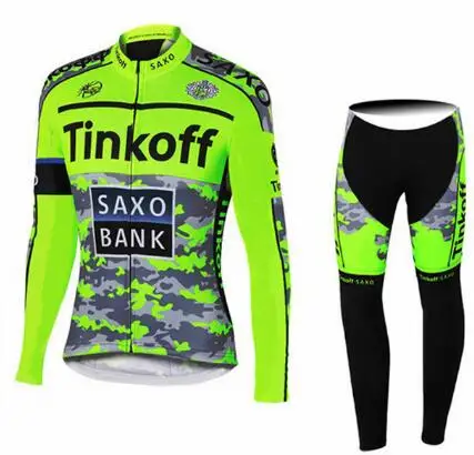 Tinkoff Pro Джерси с длинным рукавом для велосипедной команды, одежда для гоночного велосипеда, одежда для горного велосипеда, одежда для велоспорта