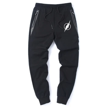 

The Flash Print Casual Mens Pants 2020 Fashion Casual Trousers Autumn Spring Leg Pants Male Streetwear Harajuku Sweatpants Homme