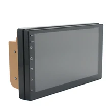 Универсальный автомобильный стерео, 7 дюймов 2 Din Android 8,1 автомобильный Радио четырехъядерный wifi 4G Netcom gps Nav HD радио автомобильный MP5 плеер зеркало L