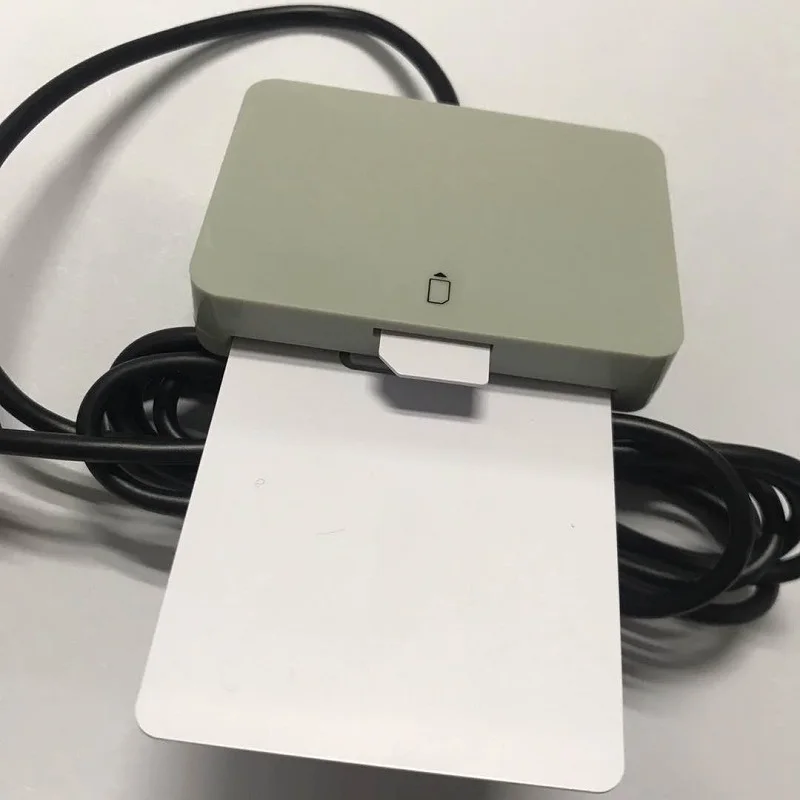 OYEITIMES MCR3512 2 in 1 Card Reader USB 2.0 ID-1/2FF 12 Mbps Support IC Smart Card Reader 2G/3G/4G SIM Writer