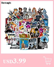 50 шт. Доктор Кто дети классические 90s дети наклейки упаковка вентиляторы Пастер Косплей Скрапбукинг diy телефон ноутбук украшения подарки