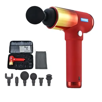 

Electric Muscle Massage Gun Deep Tissue Massager Therapy Gun Exercising Muscle Pain Relief Machine Body Relaxation Health