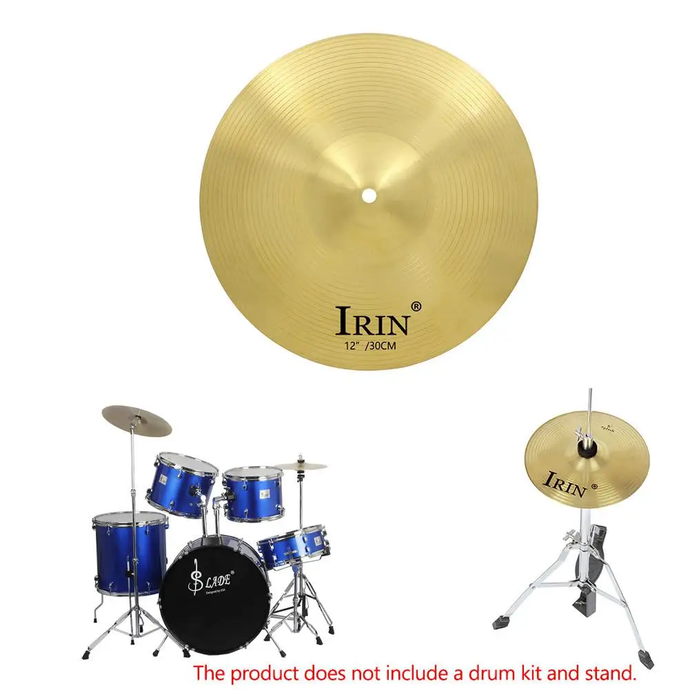 Brass Alloy Crash Ride Hi Hat Cymbal 8/12/14 Inch Drum Cymbals Ride