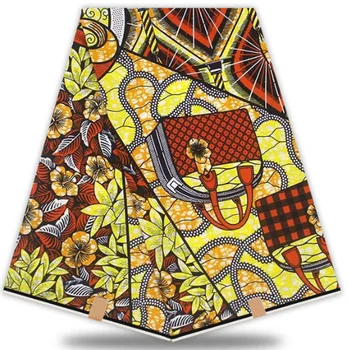 

Ankara Fabric High Quality Veritable Wax Print Fabric Printing 100% Cotton African100% cotton Lace Fabric For Party Dress