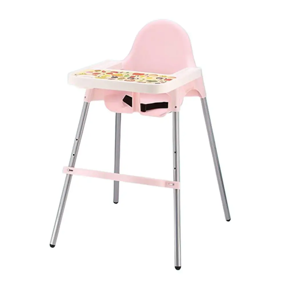Kidlove 2-в-1 Детские Многофункциональный Столик для кормления малыша складной Портативный детский стульчик без подушки