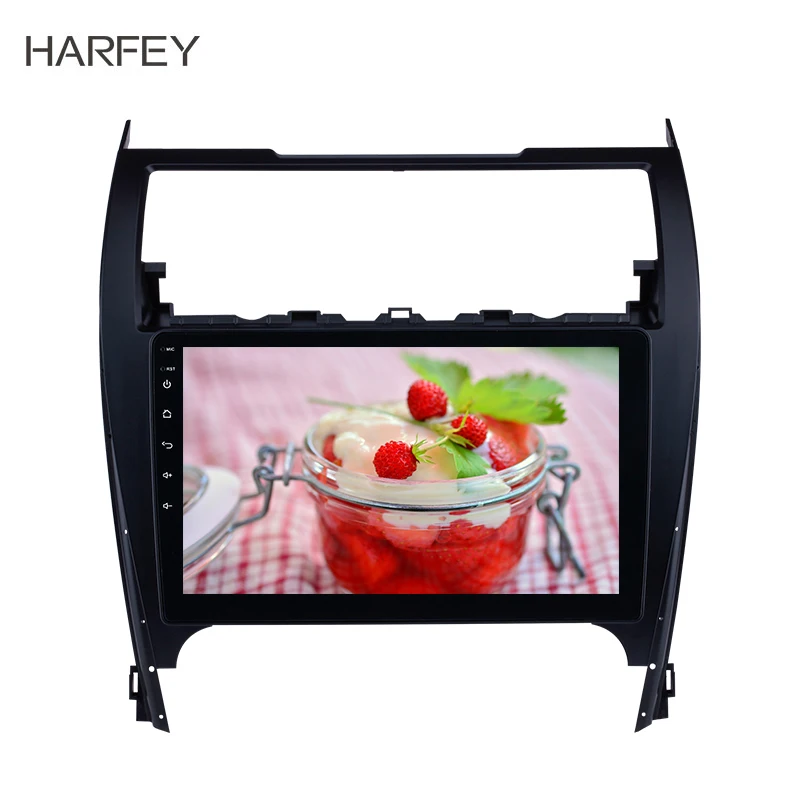Harfey Android 10 0 HD сенсорный автомобильный Радио плеер для 2012 2017 TOYOTA CAMRY gps Navi wifi