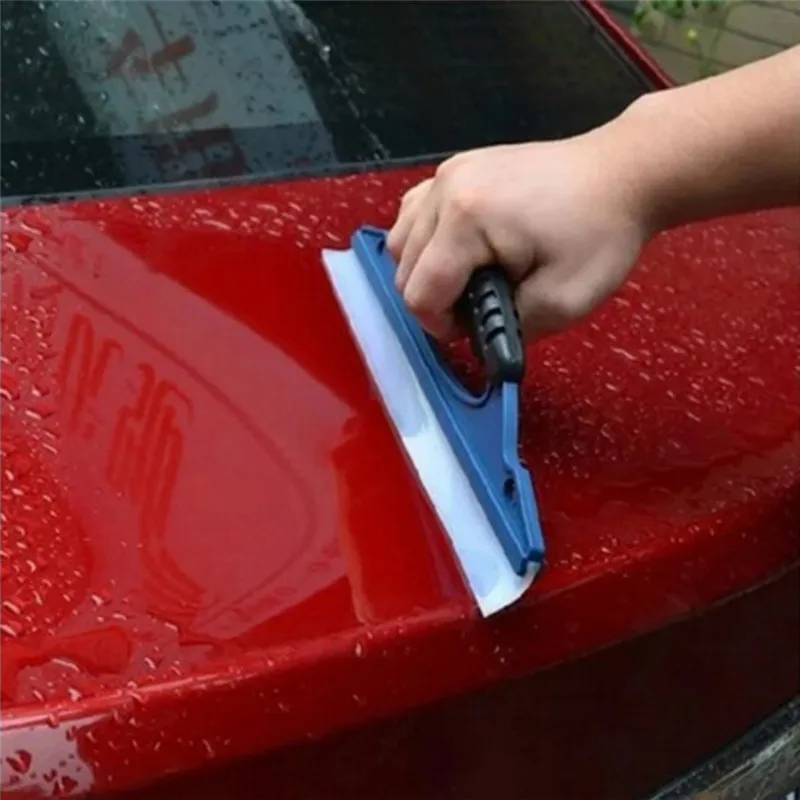 

Silicone Car Wash Wiper Plate Car Wiper Plate Glass Cleaning Brush Scraper Silicone Wiper Blade Windscreen Cleaning Equipment
