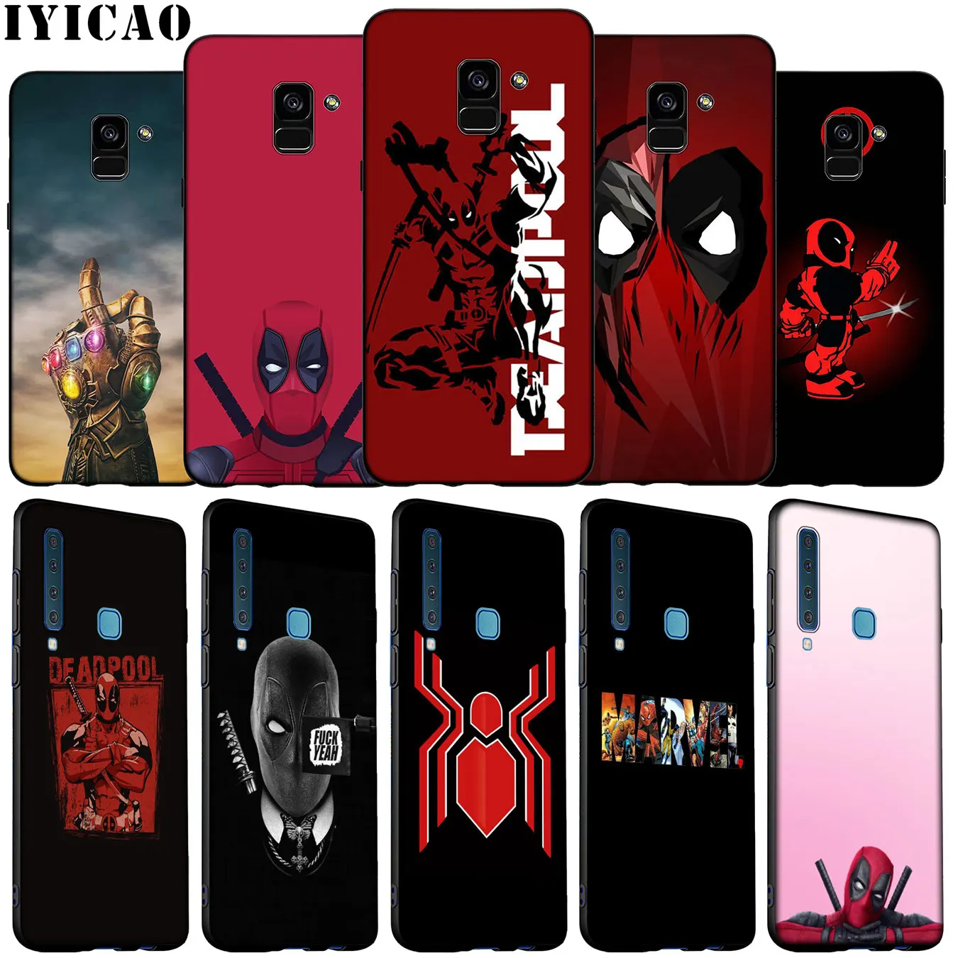 IYICAO Marvel Hero Deadpool Мягкий силиконовый чехол для телефона samsung Galaxy J8 J7 Duo J4 J6 Plus A2 Core Prime