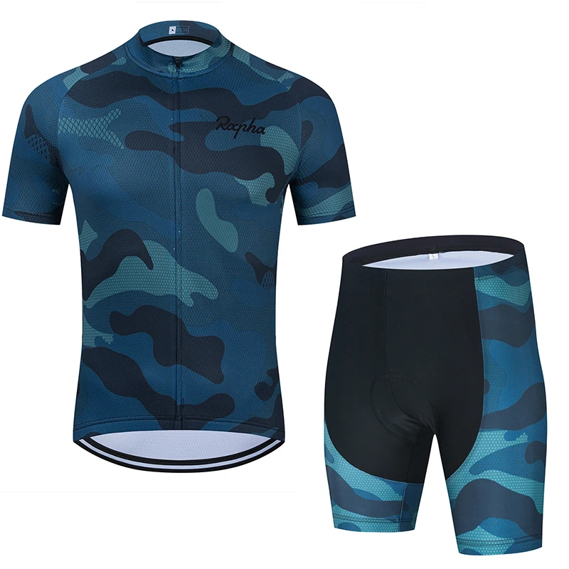 

Pro Team Fall Cycling Clothes Men Ciclismo Short Sleeve Jersey Suit Outdoor Man Riding Bike Polyester Clothing Bib Pants Set