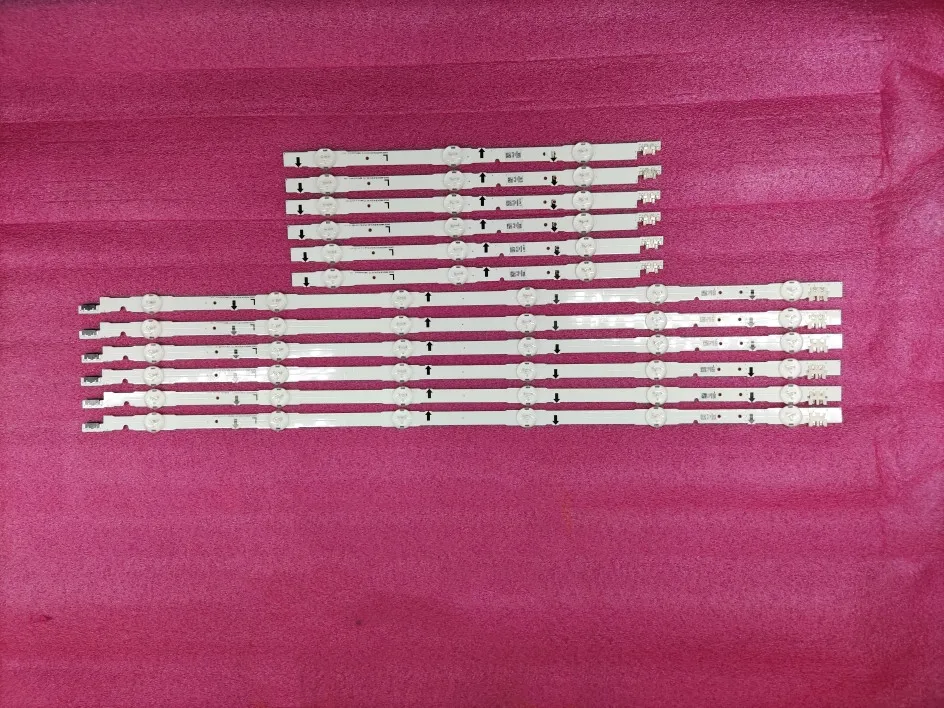 12 PCS/set LED backlight strip for Samsung UE48H6400 UE48J5600 UE48J5600 UE48H5000 UE48H5500 UE48H6200AK D4GE-480DCA 480DCB-R3